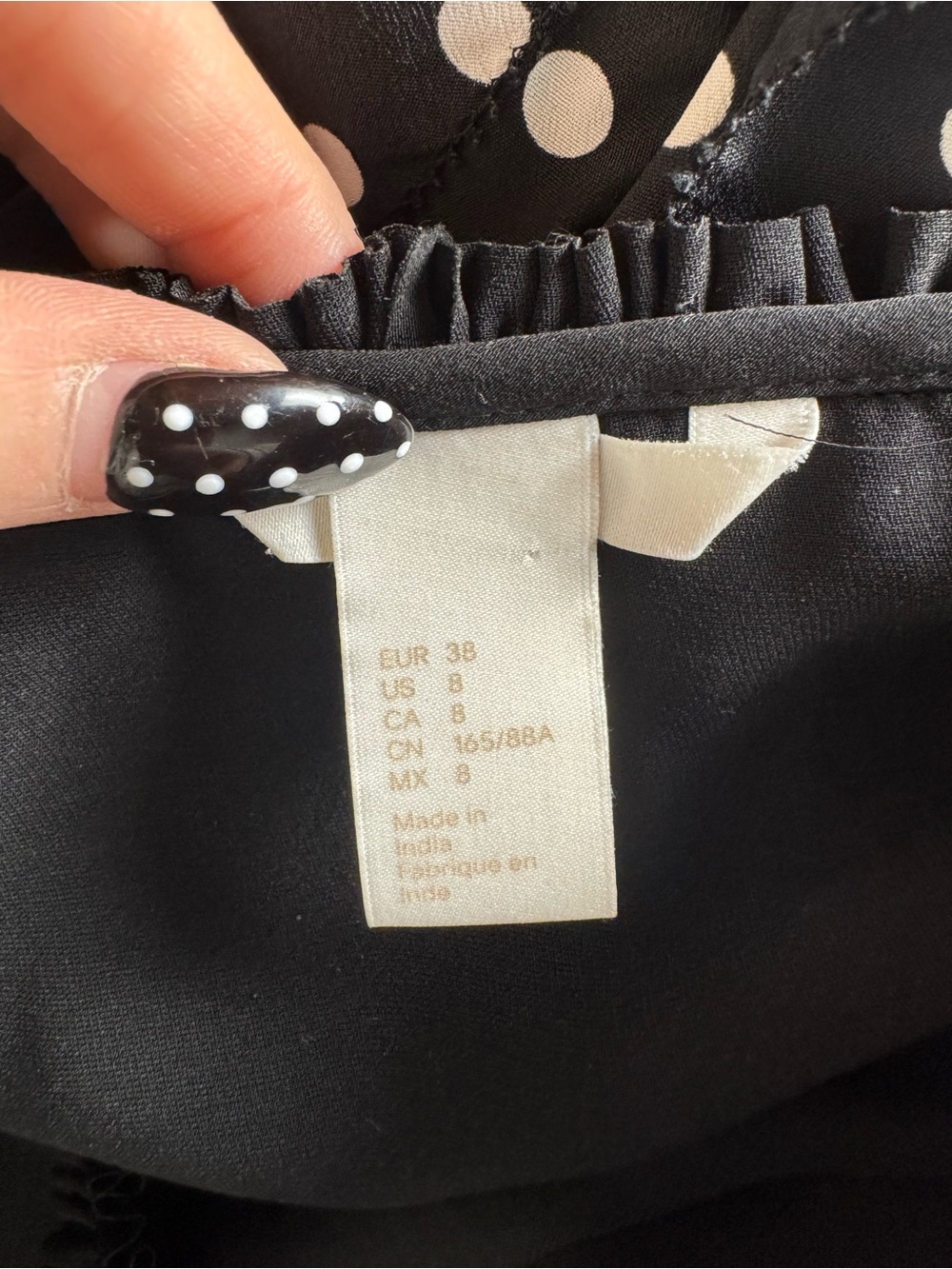 H&M Black Ruffle Summer Dress - Picture 4 of 5